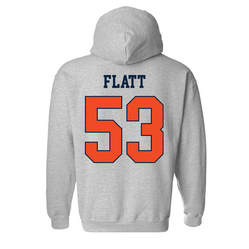 Auburn - NCAA Football : John Henry Flatt - Generic Shersey Hooded Sweatshirt-1