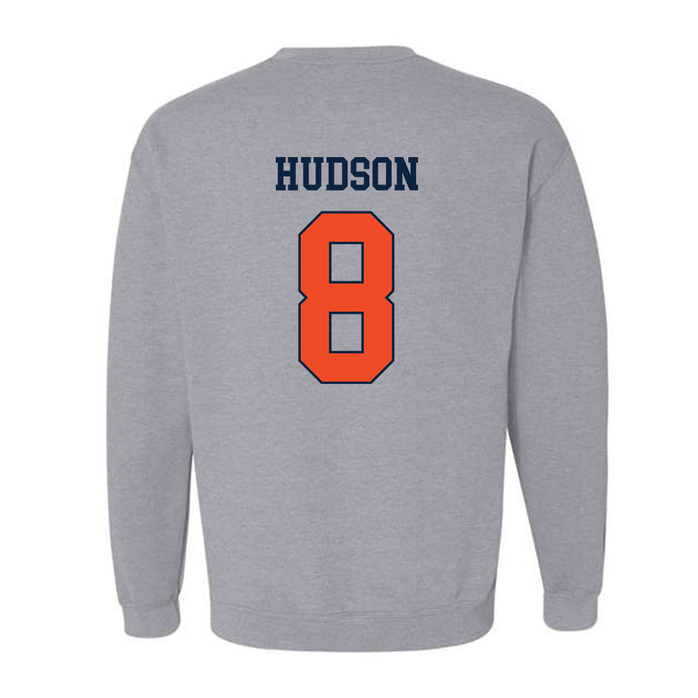 Auburn - NCAA Men's Basketball : Ja'Heim Hudson - Generic Shersey Crewneck Sweatshirt-1