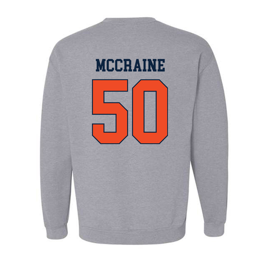 Auburn - NCAA Baseball : Brandon McCraine - Generic Shersey Crewneck Sweatshirt-1