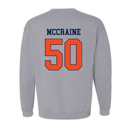 Auburn - NCAA Baseball : Brandon McCraine - Generic Shersey Crewneck Sweatshirt-1