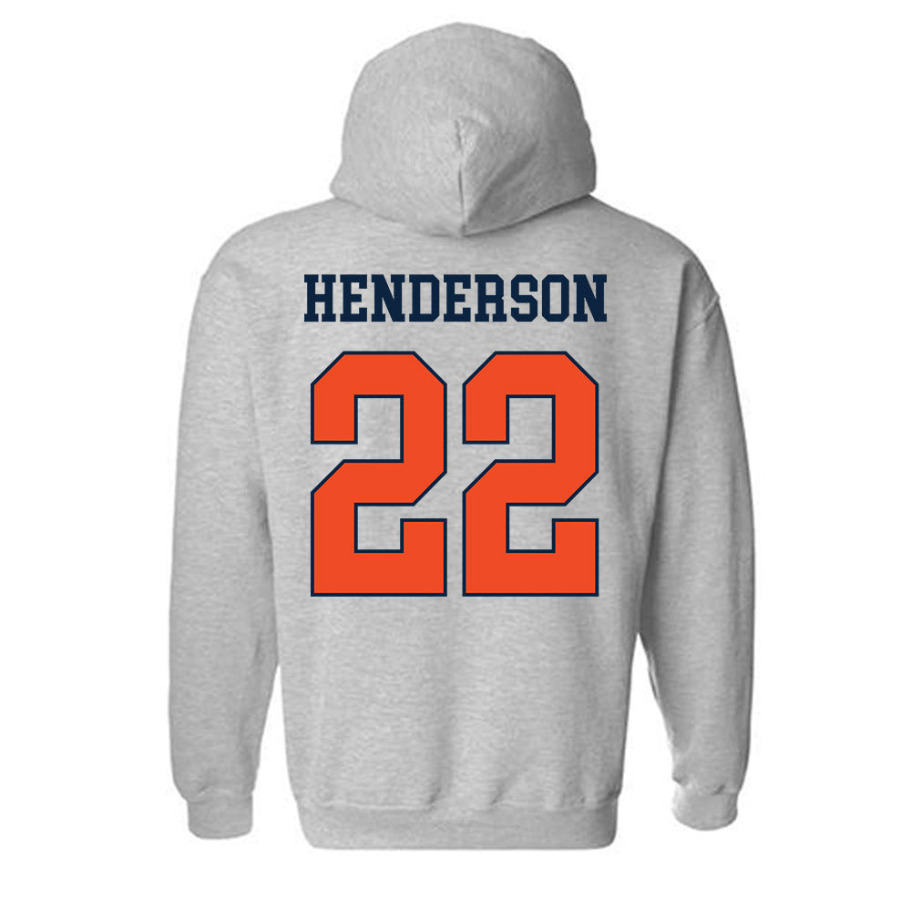 Auburn - NCAA Football : Alvin Henderson - Generic Shersey Hooded Sweatshirt-1