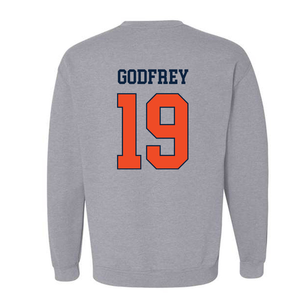 Auburn - NCAA Softball : Blayne Godfrey - Generic Shersey Crewneck Sweatshirt-1