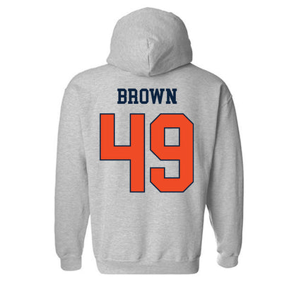 Auburn - NCAA Football : Tyler Brown - Generic Shersey Hooded Sweatshirt-1