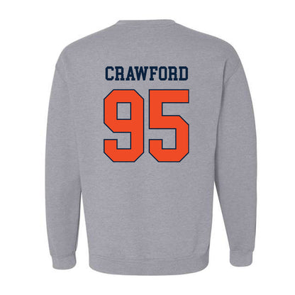 Auburn - NCAA Football : Jourdin Crawford - Generic Shersey Crewneck Sweatshirt-1