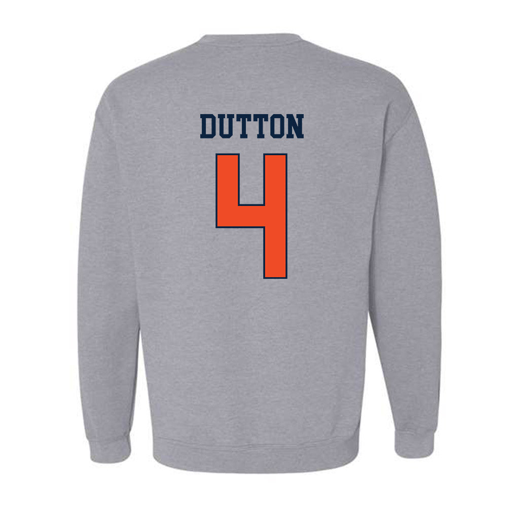 Auburn - NCAA Baseball : Andrew Dutton - Generic Shersey Crewneck Sweatshirt-1