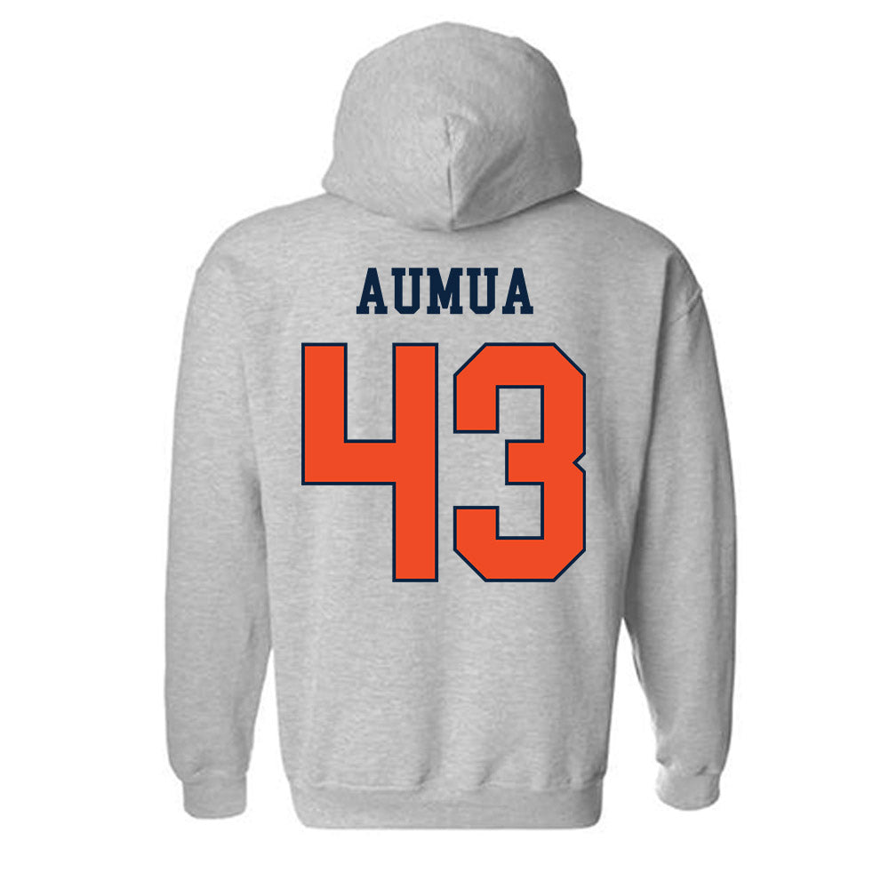 Auburn - NCAA Softball : Delaney Aumua - Generic Shersey Hooded Sweatshirt-1