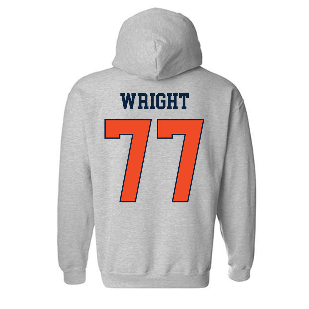 Auburn - NCAA Football : Jeremiah Wright - Generic Shersey Hooded Sweatshirt