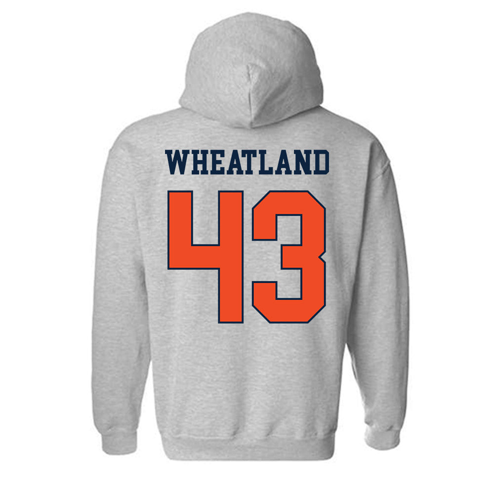 Auburn - NCAA Football : Caleb Wheatland - Generic Shersey Hooded Sweatshirt-1