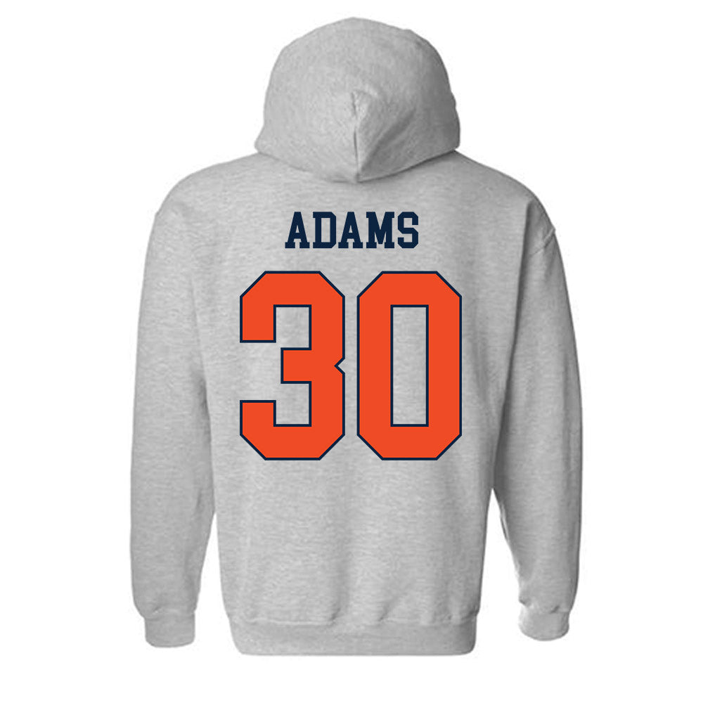 Auburn - NCAA Softball : Jolie Adams - Generic Shersey Hooded Sweatshirt-1