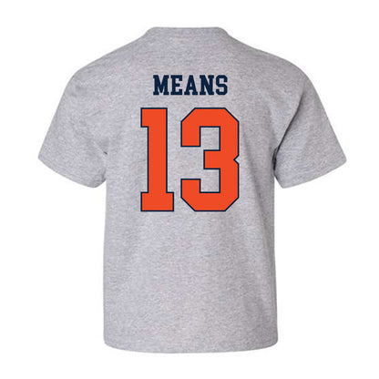 Auburn - NCAA Women's Soccer : Asha Means - Generic Shersey Youth T-Shirt-1