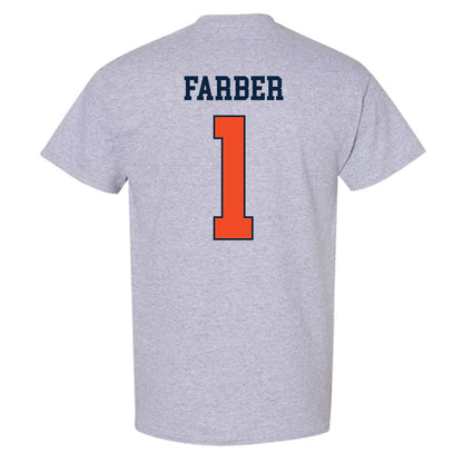 Auburn - NCAA Baseball : Ryne Farber - Generic Shersey T-Shirt-1