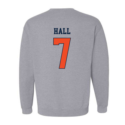Auburn - NCAA Men's Basketball : Keyshawn Hall - Generic Shersey Crewneck Sweatshirt-1