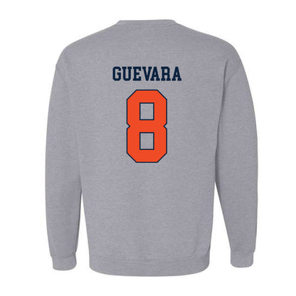 Auburn - NCAA Baseball : Eric Guevara - Generic Shersey Crewneck Sweatshirt-1