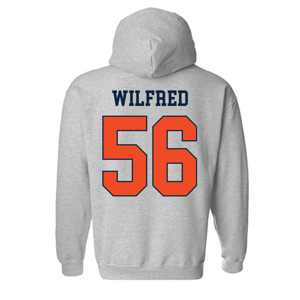 Auburn - NCAA Football : Seth Wilfred - Generic Shersey Hooded Sweatshirt-1