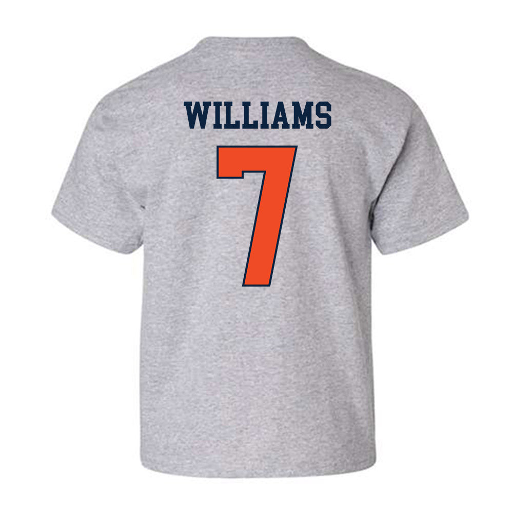 Auburn - NCAA Men's Basketball : CJ Williams - Generic Shersey Youth T-Shirt-1