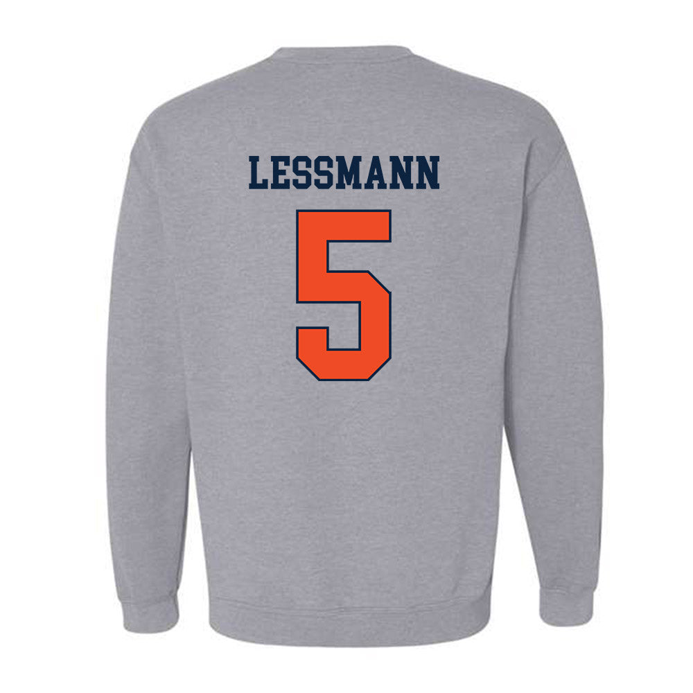 Auburn - NCAA Softball : georgia lessmann - Generic Shersey Crewneck Sweatshirt-1