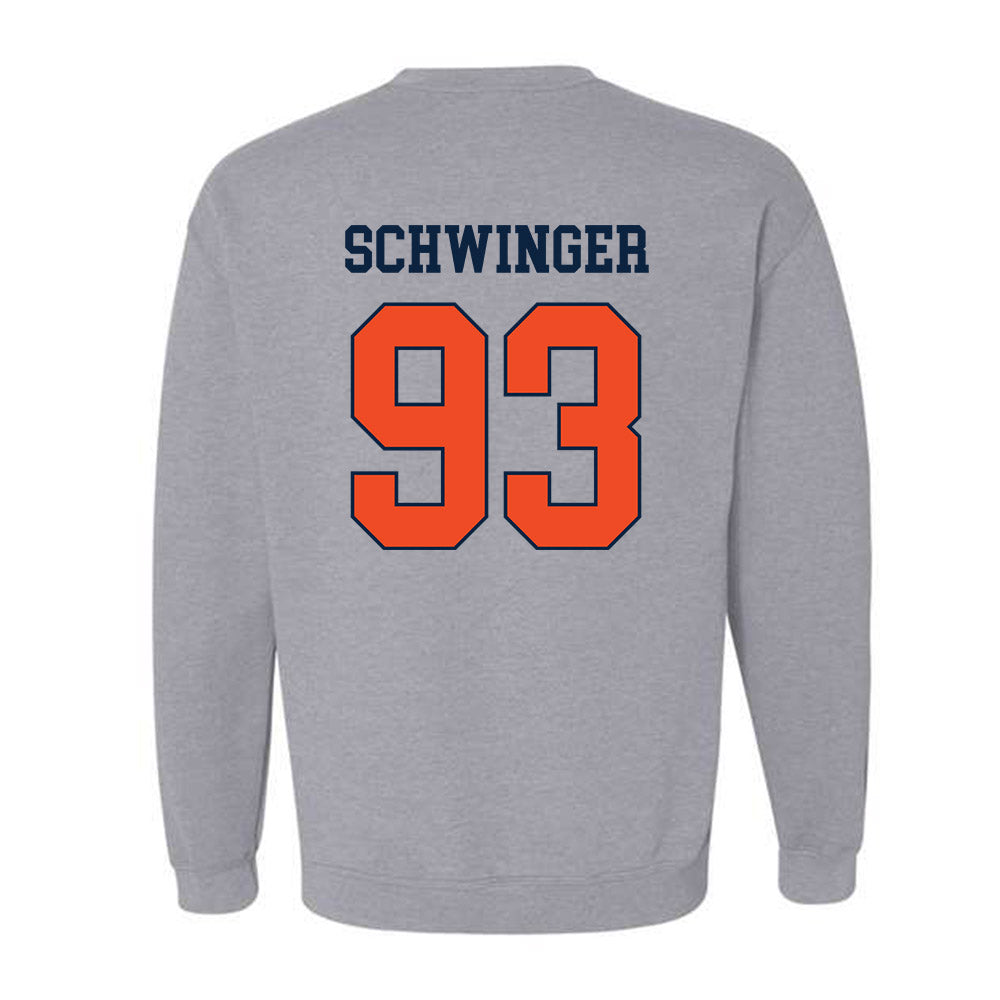 Auburn - NCAA Football : Charles Schwinger - Generic Shersey Crewneck Sweatshirt-1