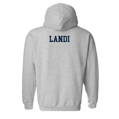 Auburn - NCAA Women's Swimming & Diving : Juliette Landi - Generic Shersey Hooded Sweatshirt-1