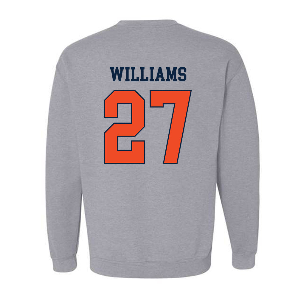 Auburn - NCAA Football : Devin Williams - Generic Shersey Crewneck Sweatshirt-1