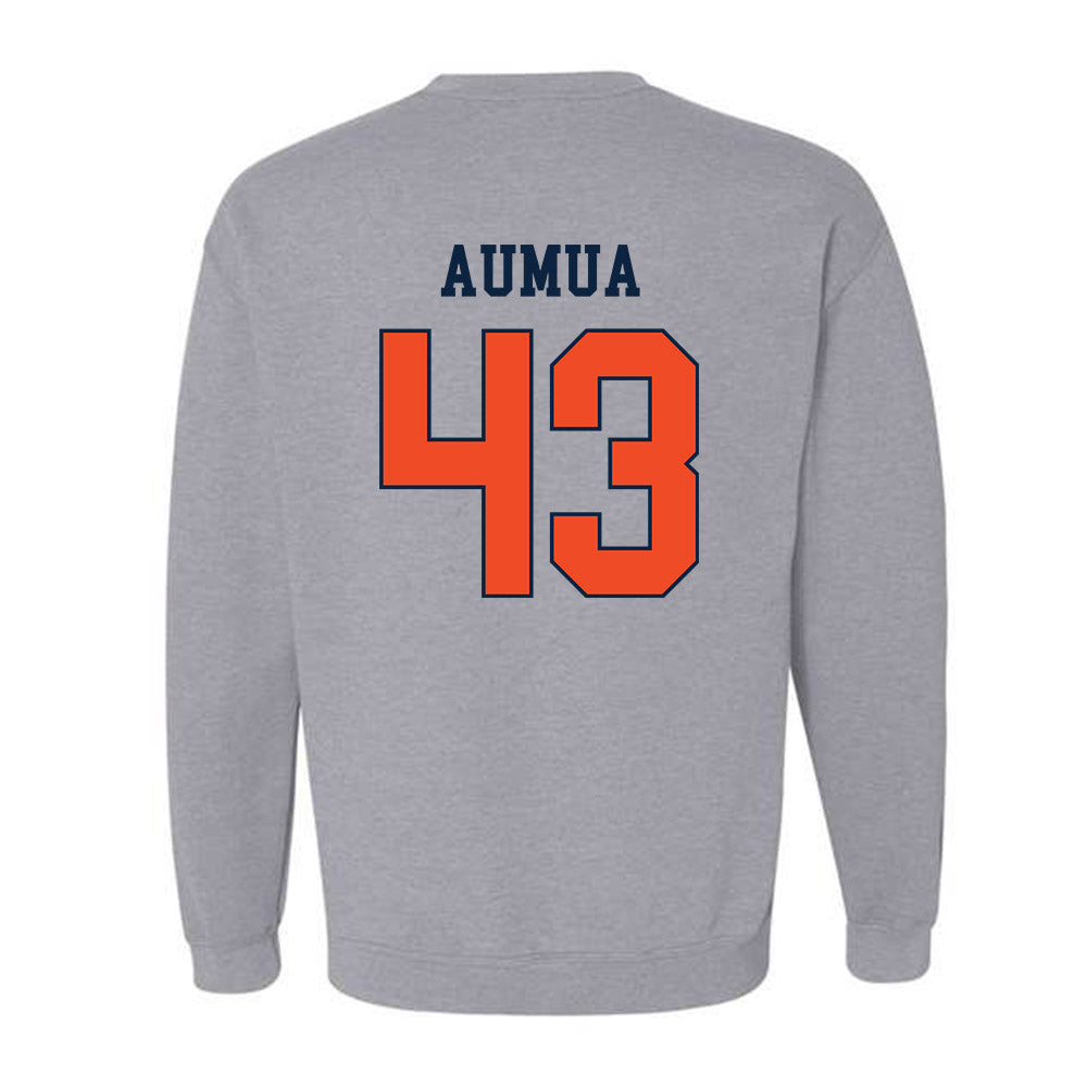 Auburn - NCAA Softball : Delaney Aumua - Generic Shersey Crewneck Sweatshirt-1