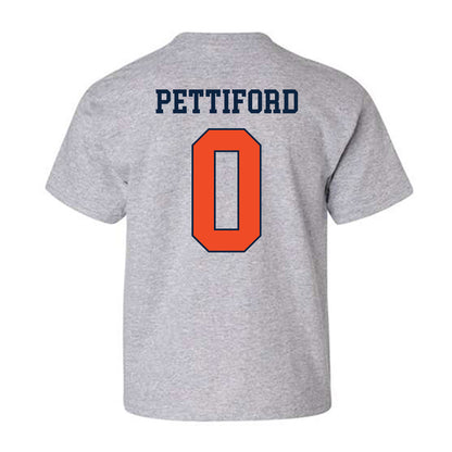 Auburn - NCAA Men's Basketball : Tahaad Pettiford - Generic Shersey Youth T-Shirt-1