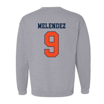 Auburn - NCAA Football : Elijah Melendez - Generic Shersey Crewneck Sweatshirt-1