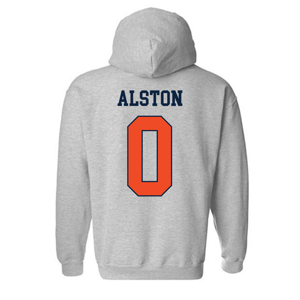 Auburn - NCAA Football : Damari Alston - Generic Shersey Hooded Sweatshirt-1