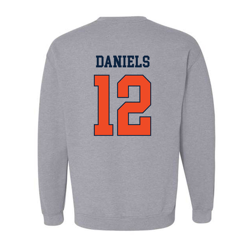 Auburn - NCAA Football : Ashton Daniels - Generic Shersey Crewneck Sweatshirt-1