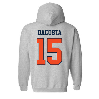 Auburn - NCAA Women's Volleyball : Alexis Dacosta - Generic Shersey Hooded Sweatshirt-1