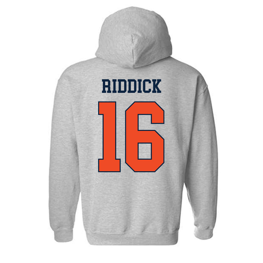 Auburn - NCAA Football : Demarcus Riddick - Generic Shersey Hooded Sweatshirt