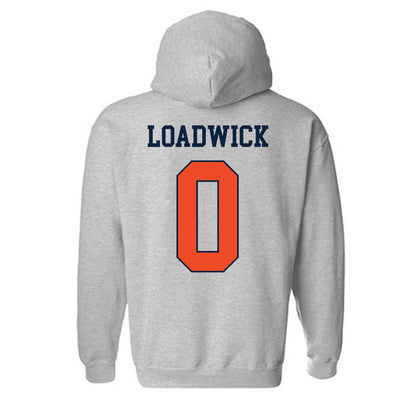 Auburn - NCAA Women's Soccer : Malia Loadwick - Generic Shersey Hooded Sweatshirt-1