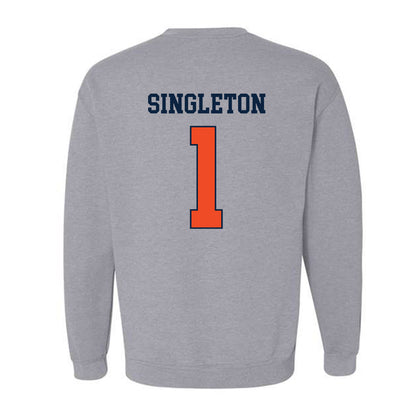 Auburn - NCAA Football : Eric Singleton - Generic Shersey Crewneck Sweatshirt-1