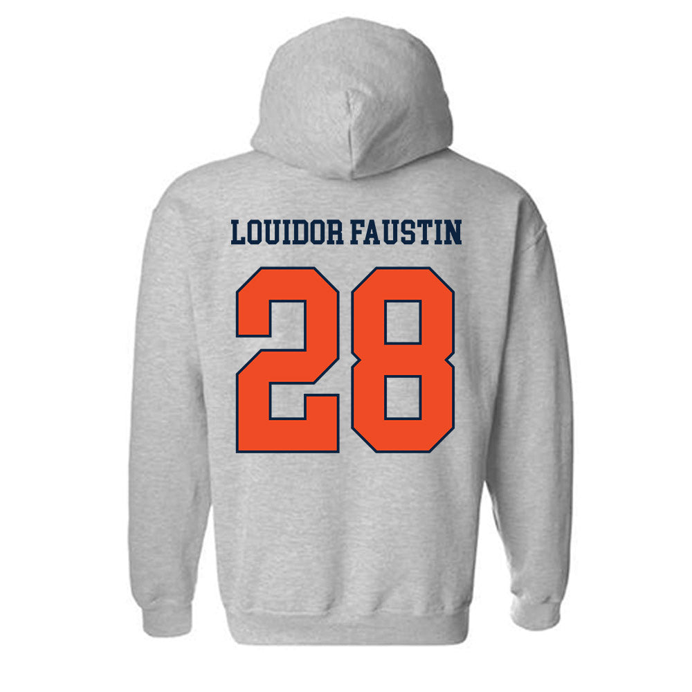 Auburn - NCAA Football : Kensley Louidor Faustin - Generic Shersey Hooded Sweatshirt-1