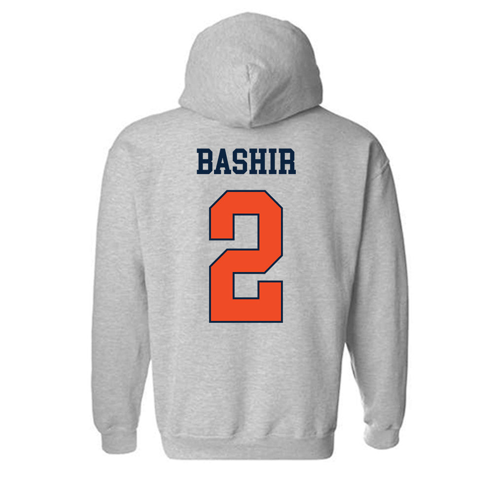 Auburn - NCAA Men's Basketball : Abdul Bashir - Generic Shersey Hooded Sweatshirt-1