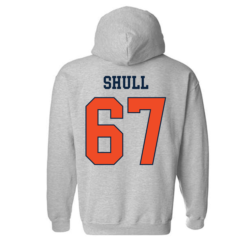 Auburn - NCAA Football : Broderick Shull - Generic Shersey Hooded Sweatshirt-1