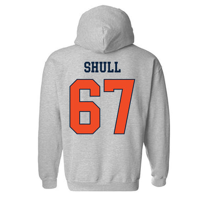 Auburn - NCAA Football : Broderick Shull - Generic Shersey Hooded Sweatshirt-1