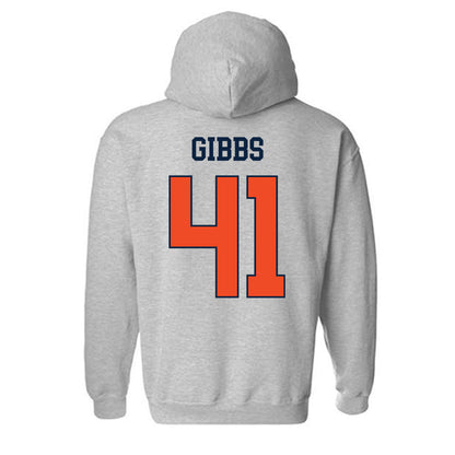 Auburn - NCAA Football : Connor Gibbs - Generic Shersey Hooded Sweatshirt-1
