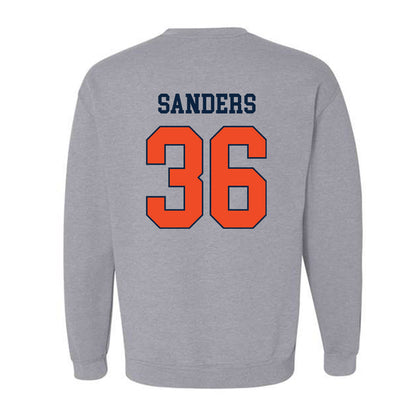 Auburn - NCAA Baseball : Jackson Sanders - Generic Shersey Crewneck Sweatshirt-1