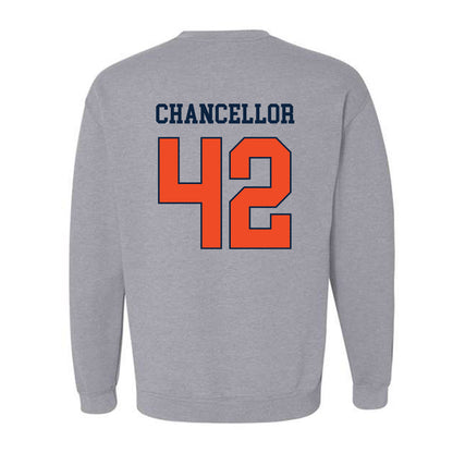 Auburn - NCAA Baseball : Abe Chancellor - Generic Shersey Crewneck Sweatshirt-1