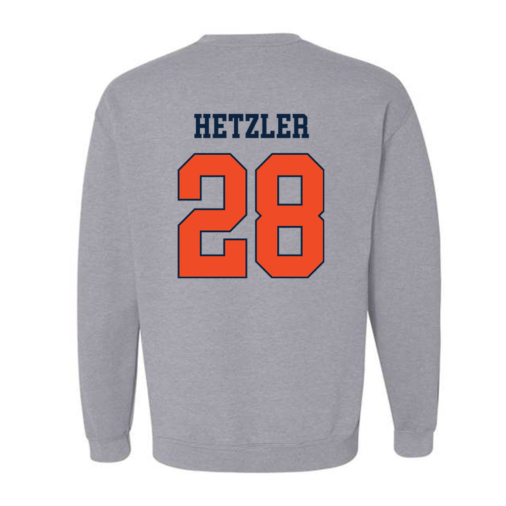 Auburn - NCAA Baseball : Ryan Hetzler - Generic Shersey Crewneck Sweatshirt-1