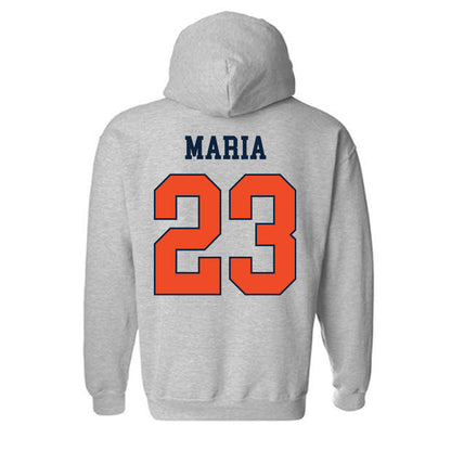Auburn - NCAA Softball : Isabella Maria - Generic Shersey Hooded Sweatshirt-1