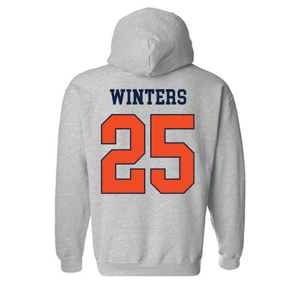 Auburn - NCAA Football : Eric Winters - Generic Shersey Hooded Sweatshirt-1