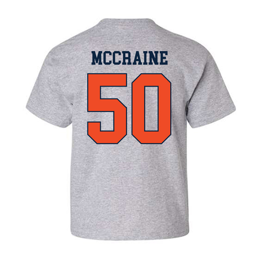 Auburn - NCAA Baseball : Brandon McCraine - Generic Shersey Youth T-Shirt-1