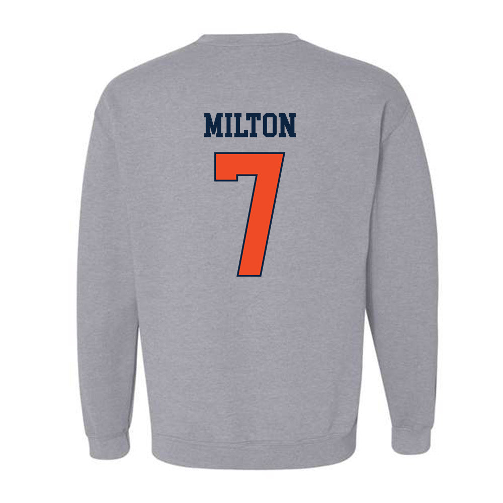 Auburn - NCAA Women's Basketball : Yakiya Milton - Generic Shersey Crewneck Sweatshirt