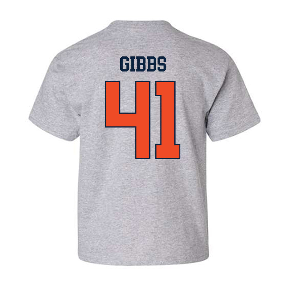 Auburn - NCAA Football : Connor Gibbs - Generic Shersey Youth T-Shirt-1