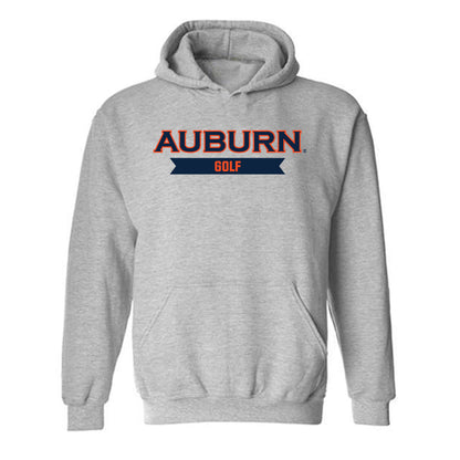 Auburn - NCAA Men's Golf : Logan Reilly - Generic Shersey Hooded Sweatshirt-0