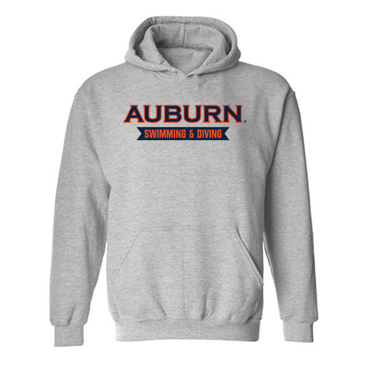 Auburn - NCAA Men's Swimming & Diving : Aidan Stoffle - Hooded Sweatshirt Generic Shersey