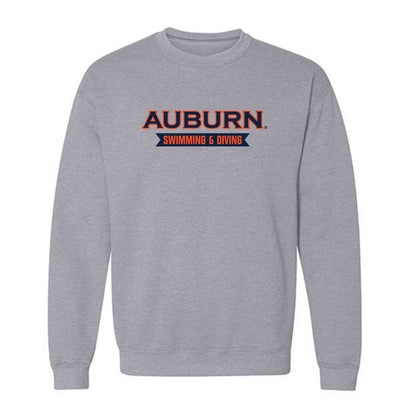 Auburn - NCAA Men's Swimming & Diving : Grant Davis - Generic Shersey Crewneck Sweatshirt