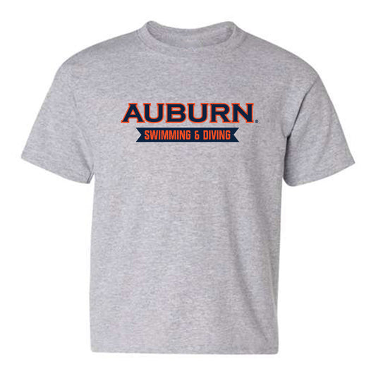 Auburn - NCAA Men's Swimming & Diving : Aidan Stoffle - Youth T-Shirt Generic Shersey