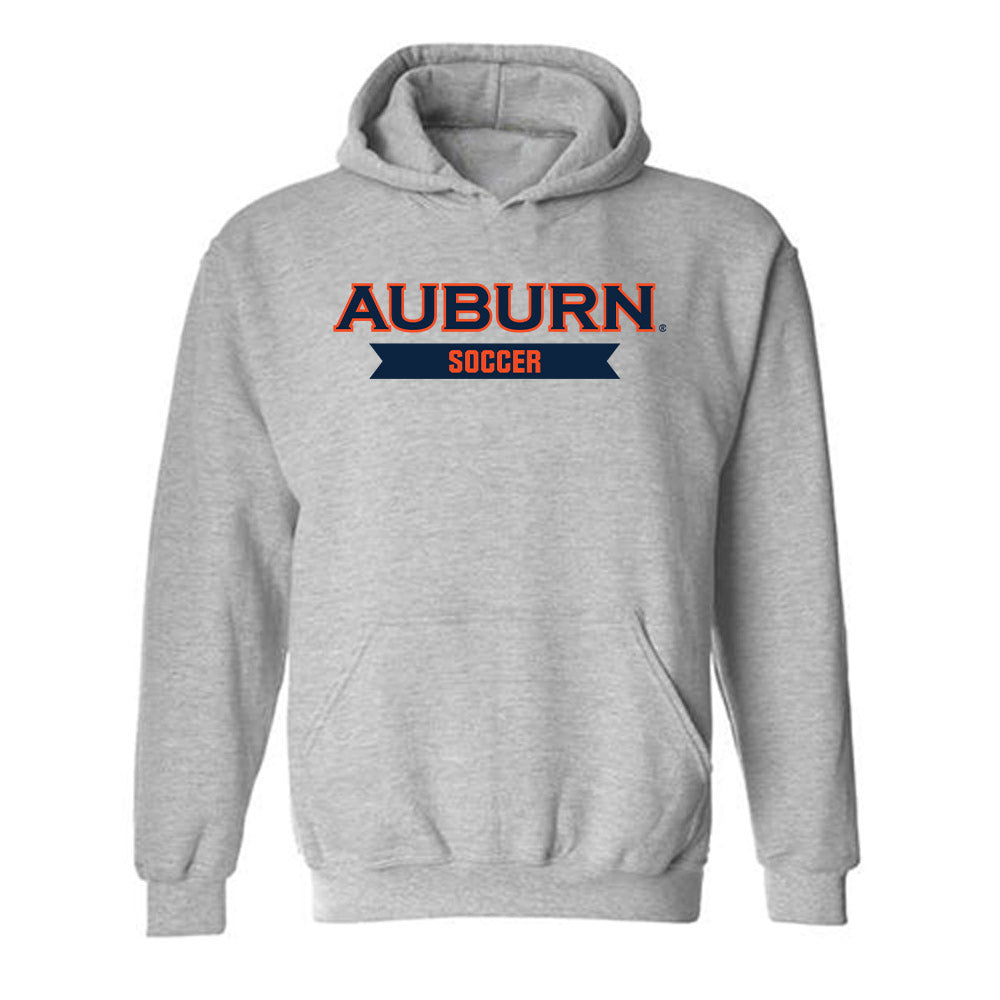 Auburn - NCAA Women's Soccer : Asha Means - Generic Shersey Hooded Sweatshirt-0